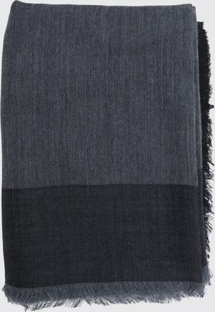 Saint Laurent Sciarpa quadrata in misto seta e cashmere con monogram YSL jacquard