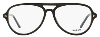Bally BY5031 Pilot Acetate Eyeglasses - Black