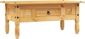 vidaXL Mesa De Centro Corona Range Pino Mexicano 100x55x44 Cm Vidaxl