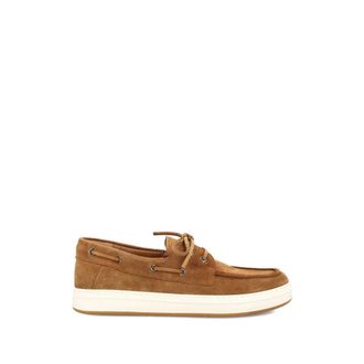 Hogan Sailor Shoes, male, Brown, Size: 10 1/2 US Hxm6680Gb60 BTM S600