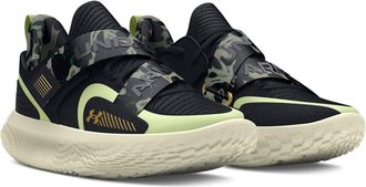 Under Armour Mens Flow Futr X 4 Camo Basketball Trainers in Black - Size UK 11.5