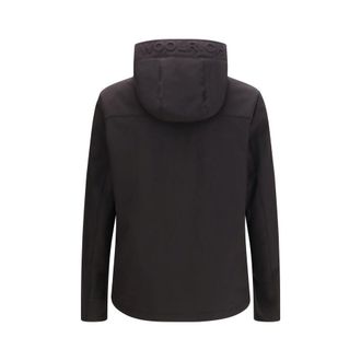 Woolrich Pacific Hooded Jacket - Black