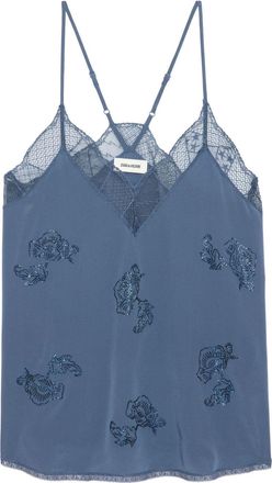 Zadig&Voltaire Christy top - Blauw