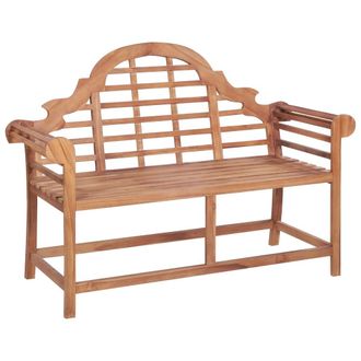 vidaXL Vidaxl - Banco De Jard&iacute;n Madera Maciza De Teca 127x58,5x92,5 Cm