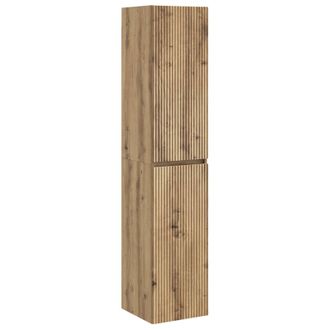 vidaXL Mueble De Ba&ntilde;o Montado En La Pared Roble Artesanal Vidaxl