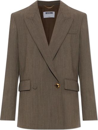 Moschino Donna, Giacche, Marrone, M, new