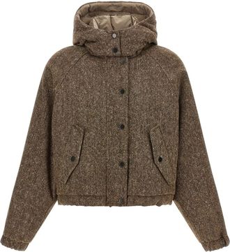 Brunello Cucinelli Mujer, Chaquetas, Marr&oacute;n, Talla: XS