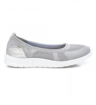Xti Womens Ballet Flats In Silver