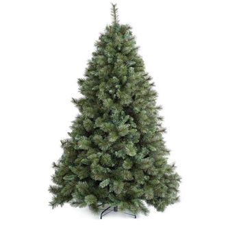 MondoViro &Aacute;rbol de navidad verde artificial de 150 cm de altura