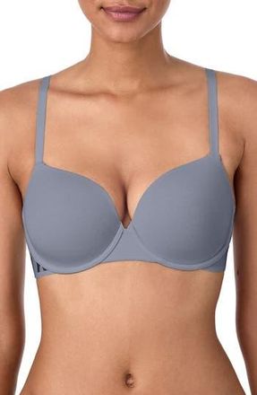DKNY Cozy Boyfriend T-Shirt Bra in Cloudy at Nordstrom Rack, Size 32D