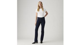 Levi's 725 High Rise Bootcut Jeans - Womens - 24X28 - Blue