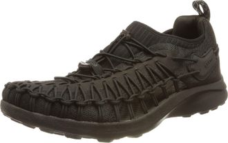 Keen Mens Uneek SNK Sneaker, Black/Black, 8 UK