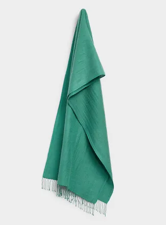 Simons Womens Lightweight cashmere pashmina scarf
