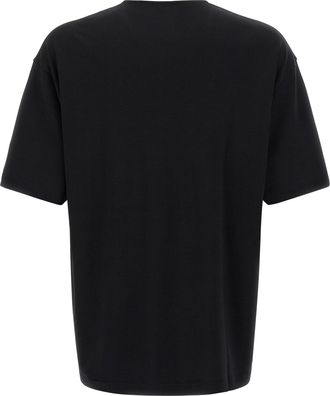 Christophe Lemaire Mens Black Cotton T-Shirt