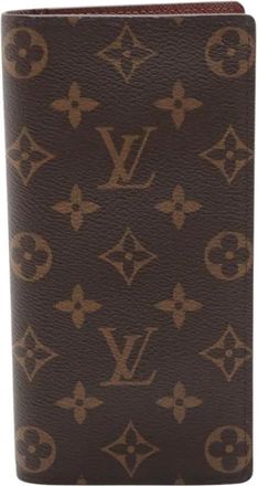 Louis Vuitton Portafoglio Brazza con monogramma 2021-2025 - Marrone