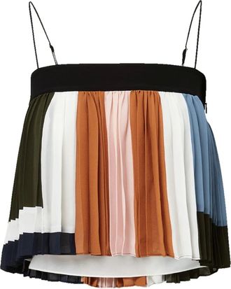 Veronica Beard Top a righe - Nero