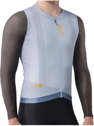 Castelli Corretto L/S Jersey Velotrikot f&uuml;r Herren | grau