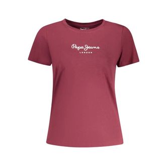 Pepe Jeans London Donna, Top, Rosso, S, new