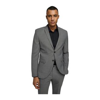 Jack & Jones Capispalla 12141107 - Heren - Blazers - Grijs - S - Polyester - Jassen