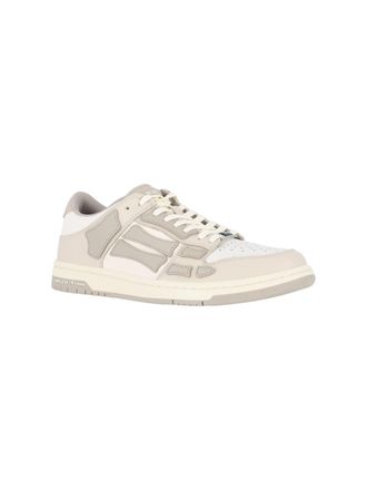 Amiri Colour-Block Leather Sneaker - White