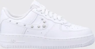 Nike Sneakers Air Force 1 07 in pelle a grana con perle sintetiche