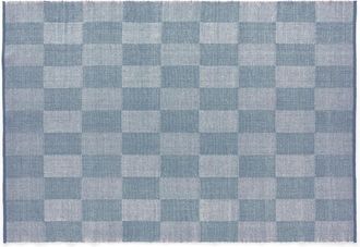 HAY Check Teppich, 170 x 240 cm, hellblau S check