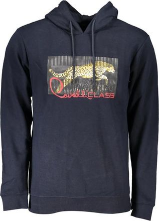 Cavalli Kleding - Heren - Hoodies - Blauw - L - Hoodies & sweatvesten