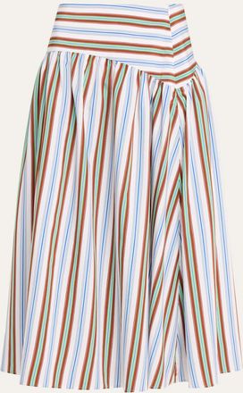 Rosie Assoulin In The Name Of Love Midi Skirt