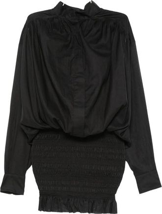 Andamane Rania Shirred Mini Dress