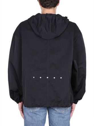 Bottega Veneta Hooded Polyamide Jacket - Black