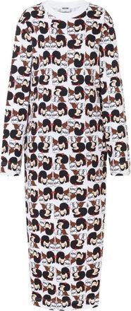 Moschino Abito Pesante in Cotone Mafalda - - Dresses - Donna - Multicolore - 2XS