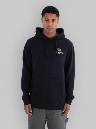Hurley Hurley Fleece Top Printing Press Print&destroy Hoodie schwarz