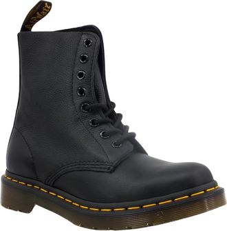 Dr. Martens 1460 Pascal Virginia Veterlaarzen - Dames - Veterlaarzen - Zwart - 40 EU - Leer - Schoenen