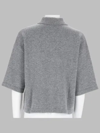 Frame Denim Academy Polo - Gray