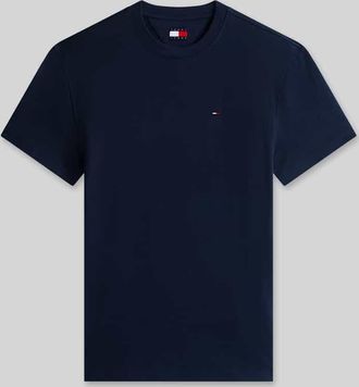 Tommy Jeans Regular Fit T-Shirt aus reiner Baumwolle in Marine, Gr&ouml;&szlig;e XXL