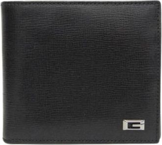 Gucci Pre-owned Bi-fold Portemonnee - Heren - Vintage Accessoires - Zwart - ONE Size - Leer - Vintage