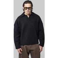 Seventh Knitted Mens Polo