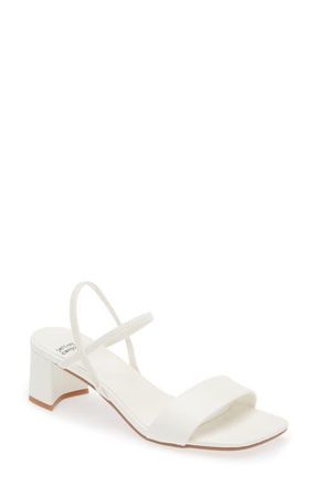 Jeffrey Campbell Adapt Slingback Sandal in White at Nordstrom, Size 9.5