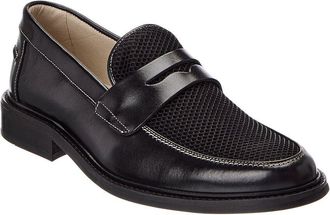 Bruno Magli Alex Loafer Leather & Mesh Loafer