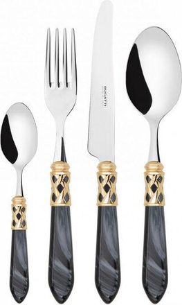 Bugatti 24 Piezas Cubiertas Colocadas En Estuche De Madera Negra Nationalperper Aladdin Ghiera Dorata Bugatti