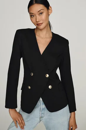 Maeve Tailored Blazer Jacket