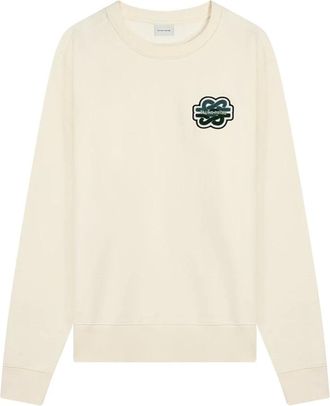 Filling Pieces Hoodies & sweatvesten, Heren, Beige, S, Katoen, Sweatshirt Gowtu