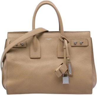 Saint Laurent Pre-owned Sac De Jour - Dames - Vintage Handtas - Bruin - ONE Size - Leer - Vintage