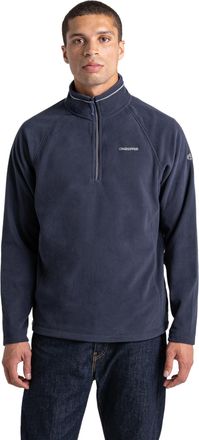 Craghoppers Heren Corey VI Half Zip Fleece Top (Donker marine/blauw marine gem&ecirc;leerd)