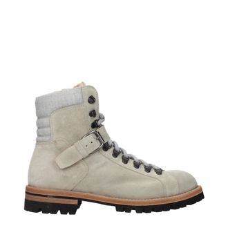 Eleventy Once hombress Botas de ante beige