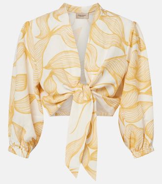 Adriana Degreas Printed top