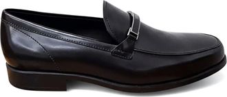 Tod's Mocassini con dettaglio barra - Nero