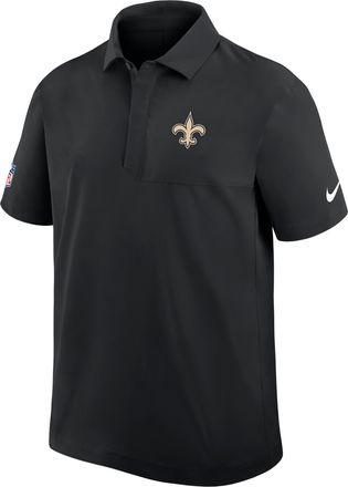 Nike New Orleans Saints City Pride Sideline Nike Mens Dri-FIT NFL Polo in Black | 03BD00A7W-GFF