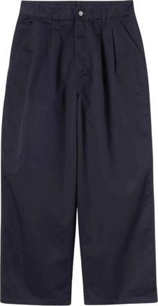 Carhartt Work in Progress Broeken, Heren, Blauw, S, Katoen, Brockman Pant