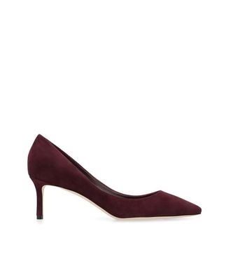 Jimmy Choo London Maroon Romy Pumps
